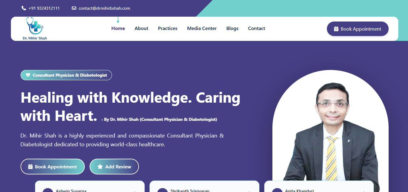 Dr. Mihir Shah
